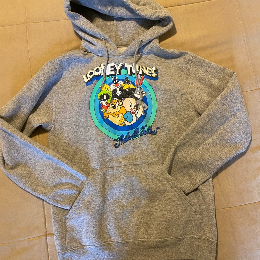 Looney Tunes Heather Gray Sweatshirt